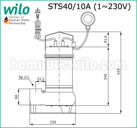 may-bom-chim-nuoc-thai-wilo-sts40-10a-1-230-03